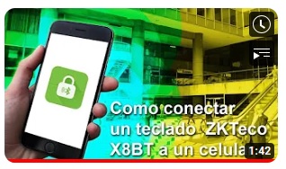 zk x8 con app y bluetooth video