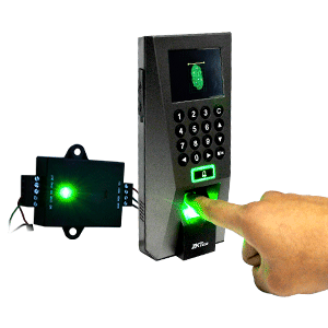 Reloj checador huella digital zk f18